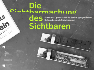 digis Plakat "Die Sichtbarmachung des Sichtbaren"
