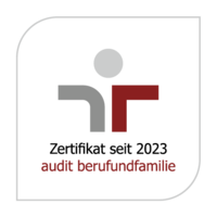 Logo des Zertifikats Beruf und Familie
