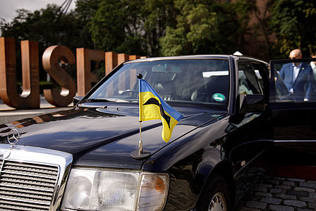 Schwarze Limousine 