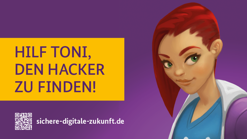 Hilf Toni den Hacker zu finden! 