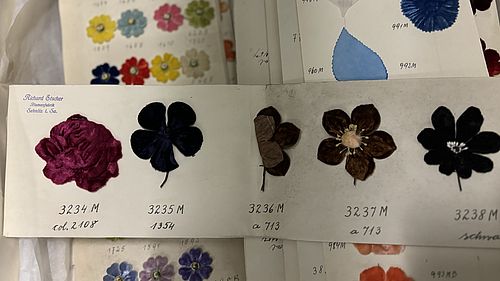 Musterbogender Blumenfabrik Richard Etscher
